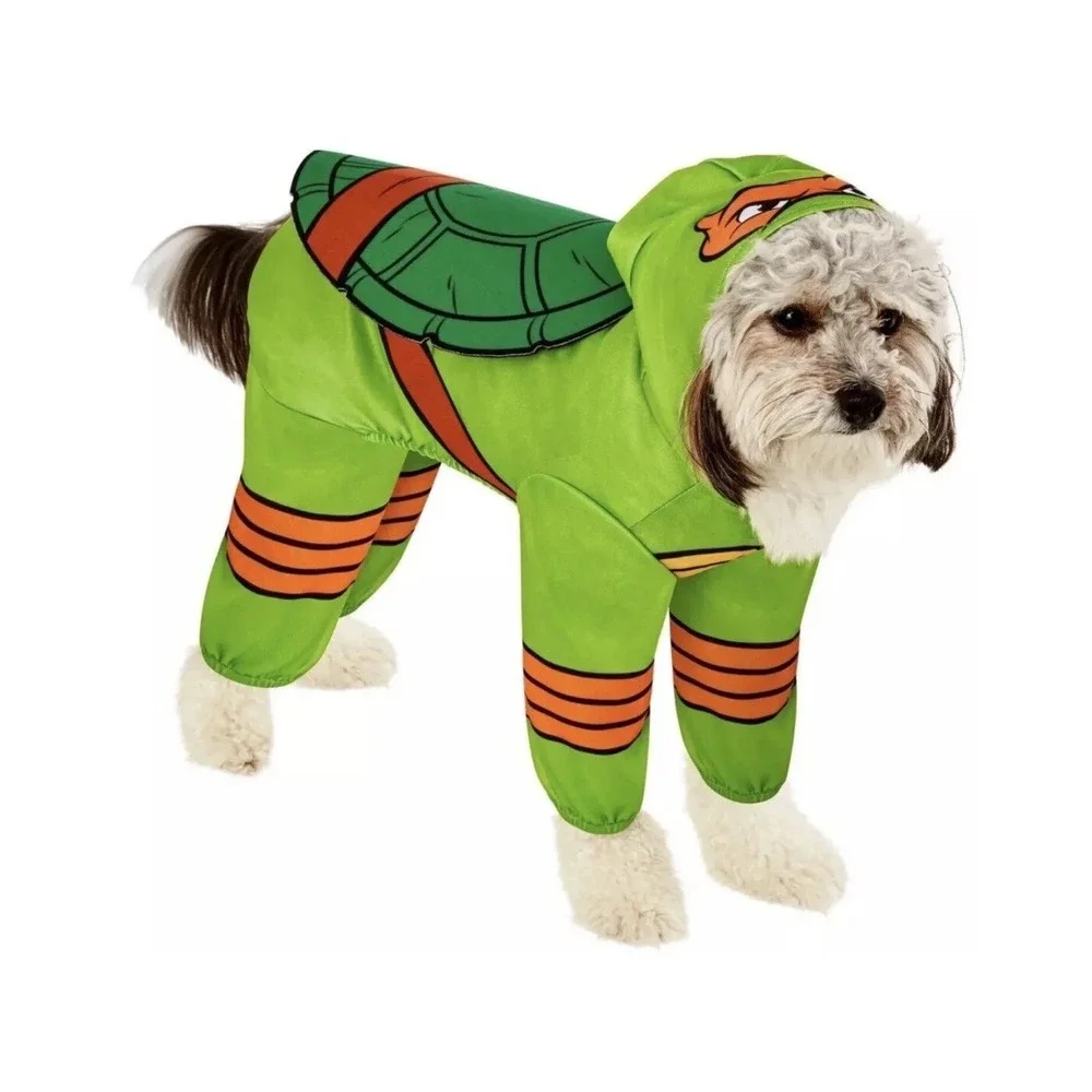 Rubies Teenage Mutant Ninja Turtles Michelangelo Dog Costume Small TMNT Green